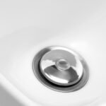 Gabbiano Porto beige und goldfarbene Friseurwaschstation – Bild 8