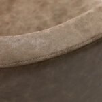 Gabbiano Roma Friseurstuhl „Altes Leder“ Braun – Bild 5