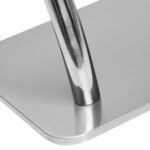 Gabbiano L005S silberner Friseurhocker – Bild 4