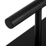 Gabbiano L008B schwarzer Friseurhocker – Bild 3