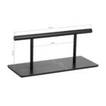 Gabbiano L008B schwarzer Friseurhocker – Bild 5