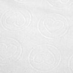 Einweg-OP-Schals, 20 Stück, 70 x 40 cm, weiße Herzen – Bild 3