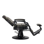 Gabbiano Präsident „Old Leather“ grüner Friseurstuhl – Bild 3