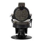 Gabbiano Präsident „Old Leather“ grüner Friseurstuhl – Bild 5