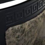 Gabbiano Präsident „Old Leather“ grüner Friseurstuhl – Bild 11