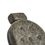 Gabbiano Präsident „Old Leather“ grüner Friseurstuhl – Bild 14