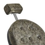 Gabbiano Präsident „Old Leather“ grüner Friseurstuhl – Bild 15