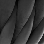 4Rico Stuhl QS-GW06G Samtgrau – Bild 7