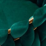 4Rico Stuhl QS-GW06G Samtgrün – Bild 8