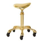 Gabbiano Fine Gold Roll Speed ​​Friseurstuhl – Bild 2