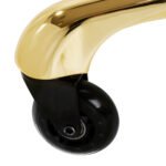 Gabbiano Fine Gold Roll Speed ​​Friseurstuhl – Bild 7