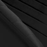 4Rico QS-OF212G Drehstuhl, Samt, schwarz – Bild 6