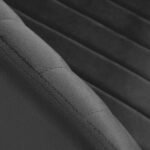 4Rico QS-OF212G Samtgrauer Drehstuhl – Bild 6