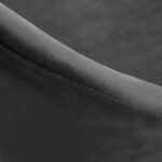 4Rico QS-MF18G Drehstuhl, Samtgrau – Bild 6