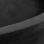 4Rico QS-BL12G Drehsessel, Samt, schwarz – Bild 7