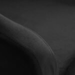 4Rico QS-BL14G Drehsessel, Samt, schwarz – Bild 6