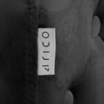 4Rico QS-OF213G Samtgrauer Drehstuhl – Bild 6