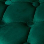 4Rico QS-OF213G Samtgrüner Drehstuhl – Bild 7