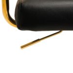 Kosmetikstuhl QS-OF211G gold schwarz – Bild 9