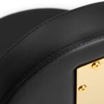 Kosmetikhocker AM-304G gold schwarz – Bild 5