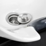 Hair System ZA31 Friseurwaschstation, schwarz – Bild 7