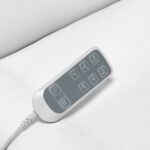 Sillon Classic elektrischer Kosmetikstuhl, 3 Motoren, mit Heizung, weiß – Bild 12