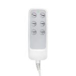 Sillon Lux 273b elektrischer Kosmetikstuhl, 3 Motoren, mit Hocker, Farbe: 304, Schwarz – Bild 15