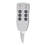 Azzurro 803D elektrischer Kosmetikstuhl, 3 Motoren, grau – Bild 10