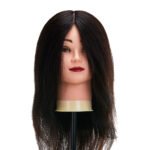 Gabbiano WZ1 Friseur-Übungskopf, Naturhaar, 30 cm, Farbe 1H