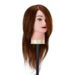 Gabbiano WZ1 Friseur-Übungskopf, Naturhaar, 30 cm, Farbe 4H – Bild 3