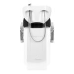 Gabbiano Porto Friseurwaschstation schwarz und silber – Bild 4