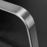 Gabbiano Porto Friseurwaschstation schwarz und silber – Bild 7