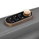 Sakura Classic 306 Massagesessel in Weiß und Grau – Bild 15