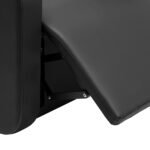 Gabbiano Sylvia elektrischer Friseurwaschtisch mit Fußstütze, schwarz – Bild 9