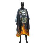 Barbierumhang mit Gummikragen J-455