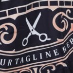 Barbierumhang mit Gummikragen J-456 – Bild 5