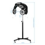 Gabbiano GL-505S schwarzer Standhaartrockner – Bild 10