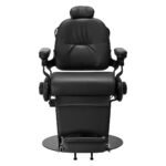 Gabbiano Duke elektrischer Friseurstuhl, schwarz – Bild 2