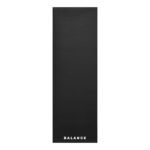 BALANCE MAT PVC SCHWARZE Yogamatte