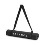 BALANCE MAT PVC SCHWARZE Yogamatte – Bild 2