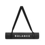 BALANCE MAT PVC SCHWARZE Yogamatte – Bild 3