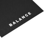 BALANCE MAT PVC SCHWARZE Yogamatte – Bild 6