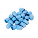 Exo blaue mittlere Schleifkappe 10 mm / 60 20 Stück Mittlere Kappe