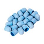 Exo blaue mittlere Schleifkappe 13 mm / 60 20 Stück Mittlere Kappe