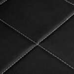 Gabbiano Avila Wartezimmersofa, schwarz und gold – Bild 8