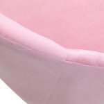 4Rico QS-MF18G Drehsessel, Samtrosa – Bild 5