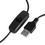 Schwarzer LED-Schlangen-Schreibtischlampen-Lampenschirm mit UV-Licht – Bild 3