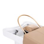 Friseurwaschplatz mit Liege Head Spa Gabbiano 017 beige – Bild 5