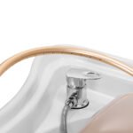 Friseurwaschplatz mit Liege Head Spa Gabbiano 017 beige – Bild 9