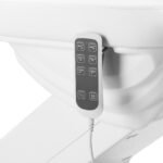 Sillon Luxus-Kosmetikstuhl, elektrisch, 3 Motoren, Fußsteuerung, weiß – Bild 9